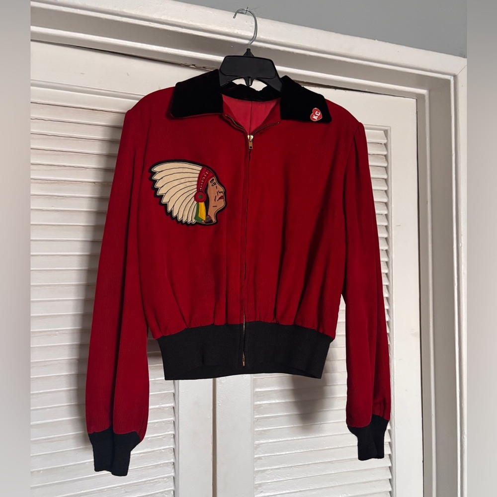 Red Corduroy Jacket